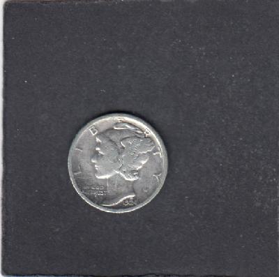 Beschrijving: 1 Dime MERCURY